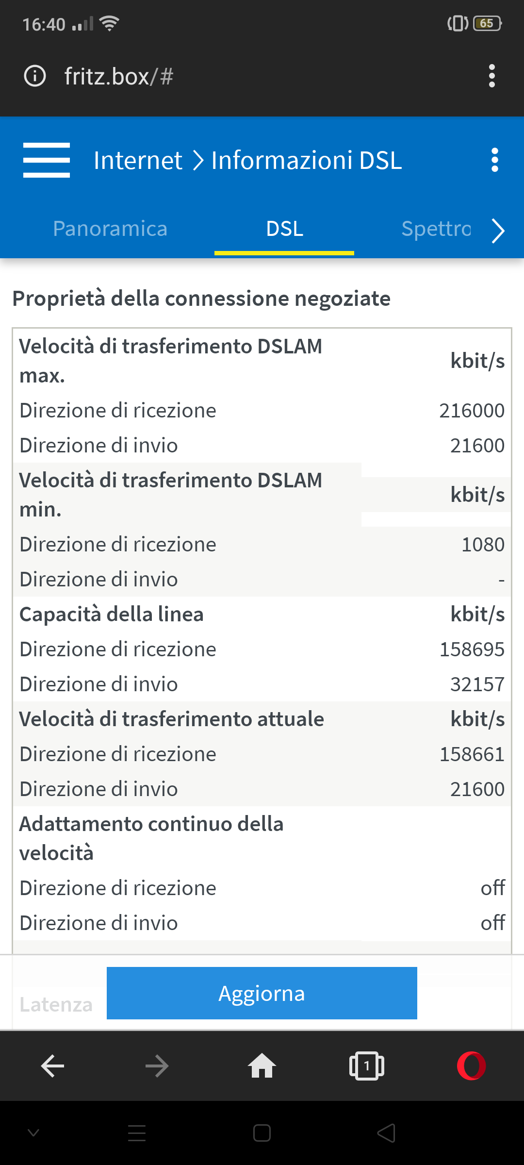 linea fibra fttc