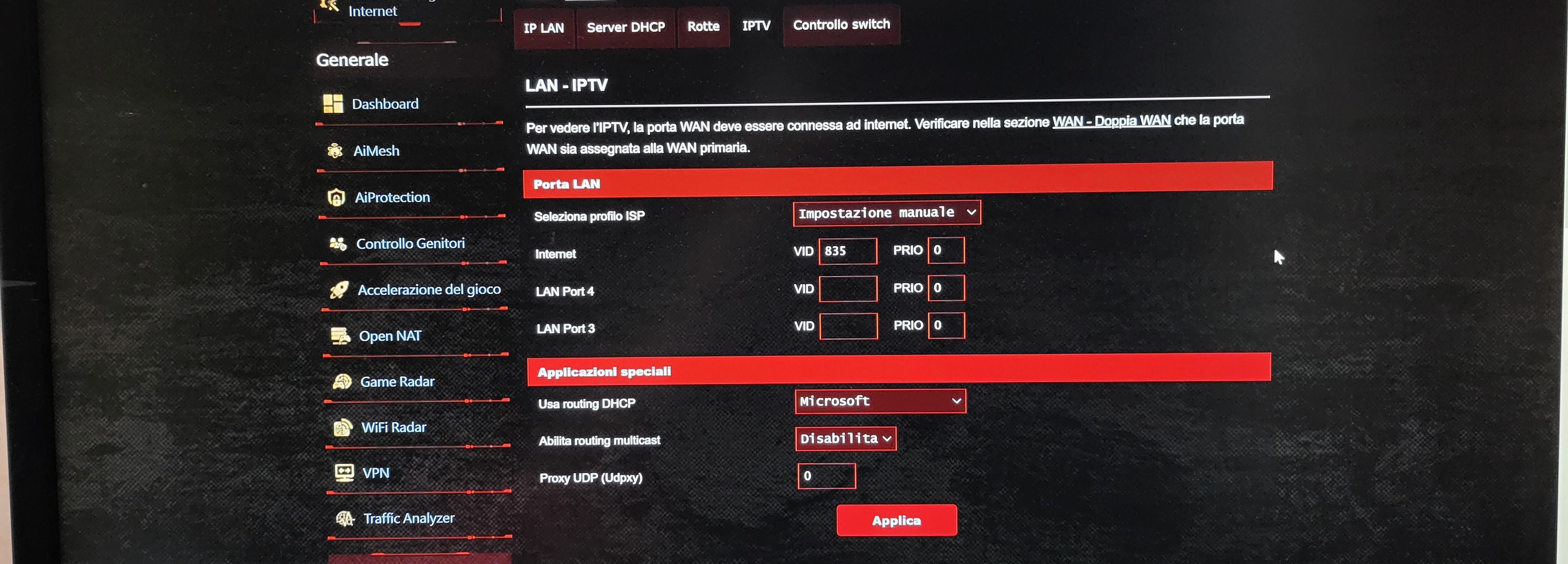 Router per FTTH Tim Executive con LAN a 2.5 Gb/s - FibraClick Forum