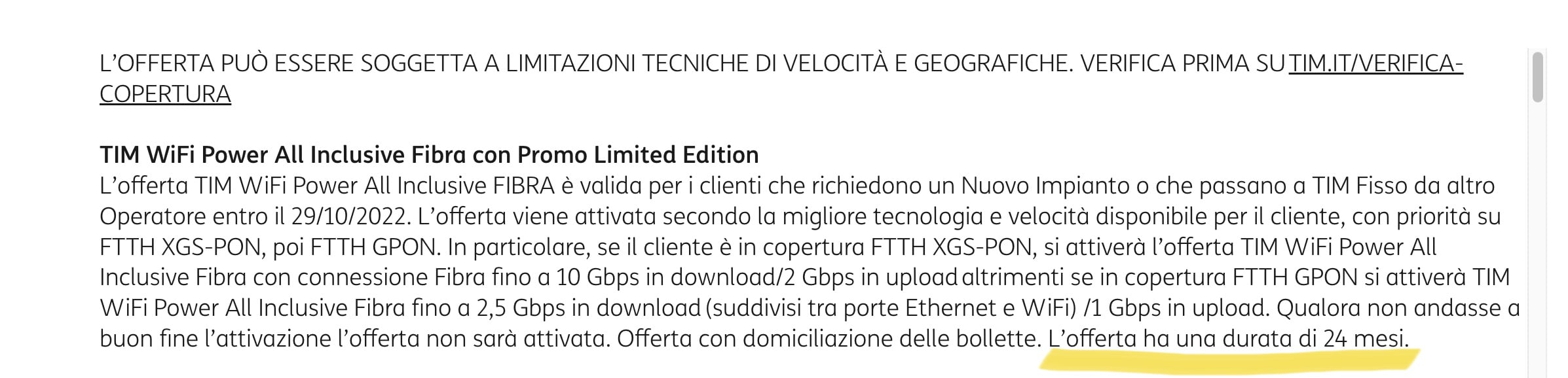 Fibra Dimensione_configurazione modem TIM smart - FibraClick Forum