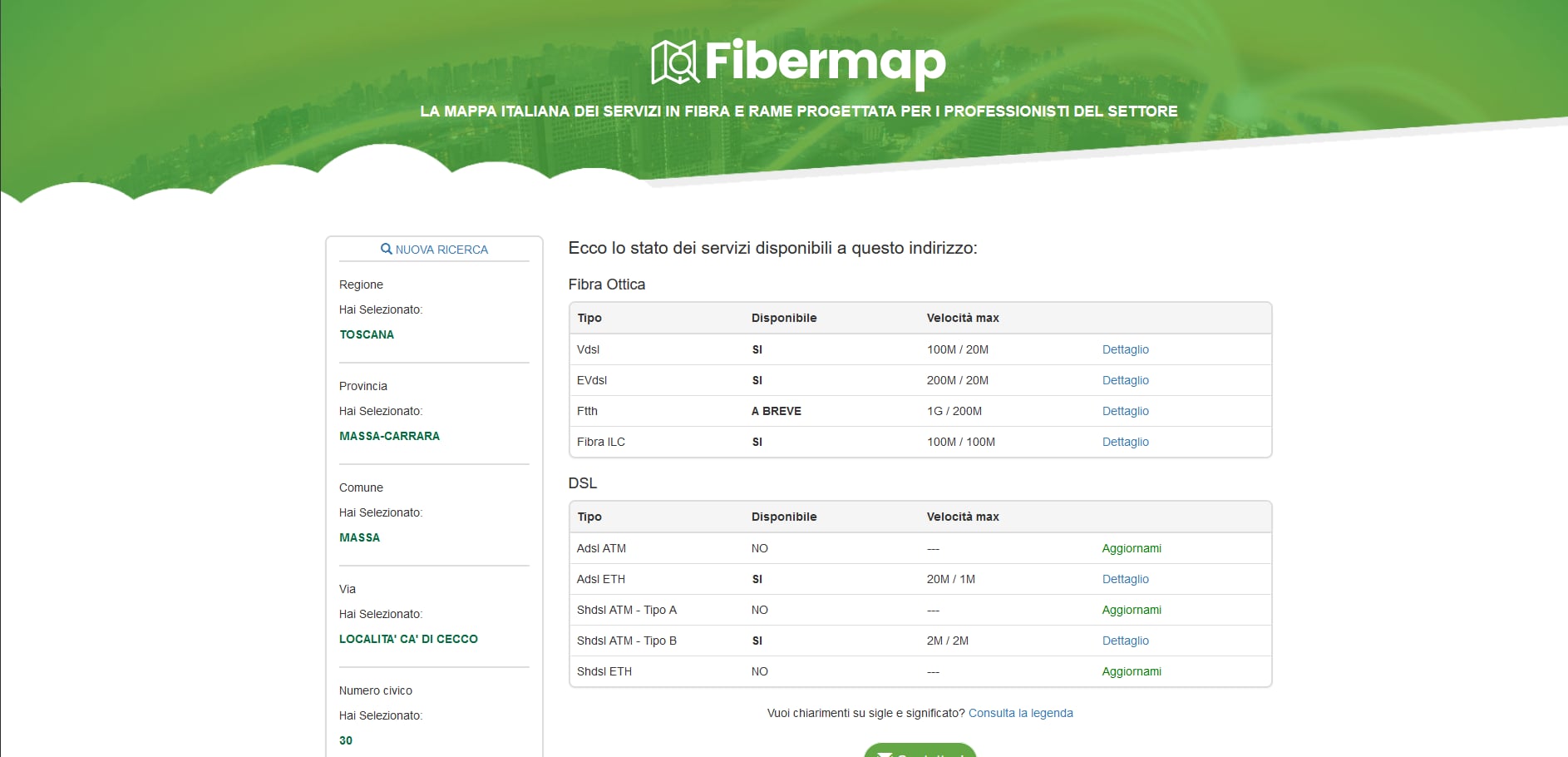 Info su copertura e attivazione FTTH - FibraClick Forum