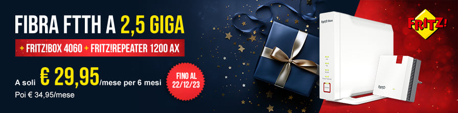 Fibra Ftth Giga Ehiweb Xmas Edition Fino Al Dicembre